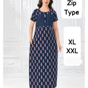 Elegant navy blue Nighty