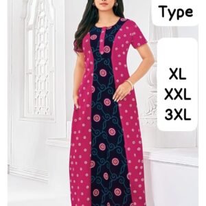 Trendy magenta nighty